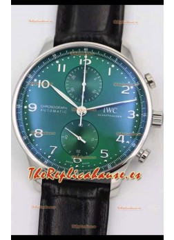 IWC Portuguese Reloj Réplica Suizo Cronógrafo a Espejo 1:1 Caja en Acero