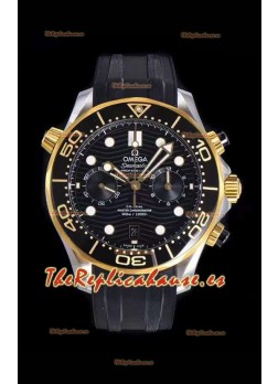 Omega Seamaster Co-Axial Master Chronometer Chronograph Oro Amarillo 44MM Reloj Réplica a Espejo 1:1