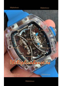 Richard Mille RM53-01 Pablo Mac Donough Caja en Zafiro con Movimiento Original Tourbillon