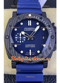Panerai Luminor Submersible PAM01232 Caja Carbono Reloj Suizo Réplica a Espejo 1:1