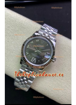 Rolex Datejust 278274 31MM Reloj Réplica Suizo en Acero 904L Dial Gris - Réplica a Espejo 1:1