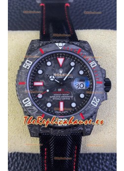 Rolex Submariner DiW Edición Fibra de Carbono Reloj Réplica Suiza - Réplia a Espejo 1:1