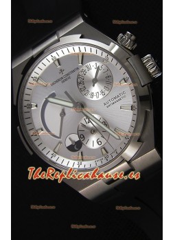 Vacheron Constantin Overseas Dual Time Steel White Dial Reloj Réplica Suizo