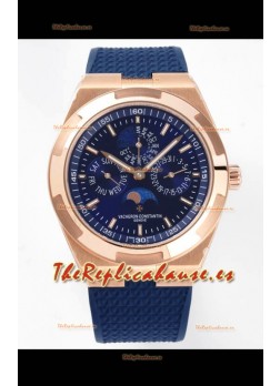 Vacheron Constantin Overseas Cronógrafo Dial Marrón Reloj Réplica Suizo - Correa Acero Inoxidable