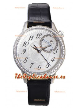 Vacheron Constantin Egerie Muse Caja Acero 904L en Dial Blanco Reloj Réplica Suiza 
