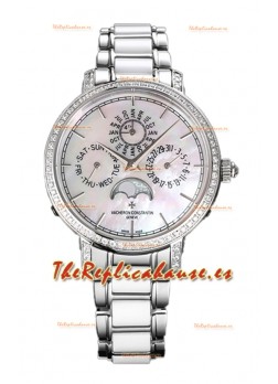 Vacheron Constantin Traditionelle Perpetual Calendar Ultra-Thin Acero Réplica Suiza