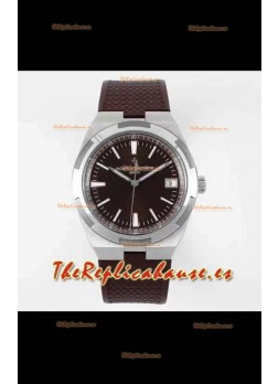 Vacheron Constantin Overseas Reloj Réplica Suizo a Espejo 1:1 Correa Marrón