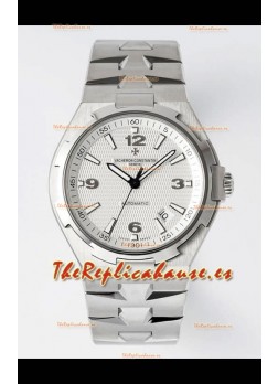 Vacheron Constantin Overseas Réplica Suiza a Espejo 1:1 Dial Blanco - Correa de Acero