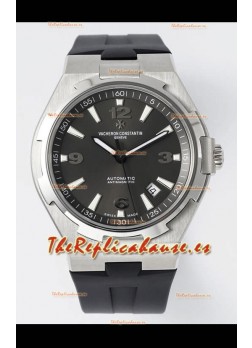 Vacheron Constantin Overseas Réplica Suiza a Espejo 1:1 Dial Gris - Correa Goma