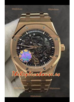 Audemars Piguet Royal Oak Edición Double Balance Wheel Openworked Reloj Réplica a Espejo 1:1