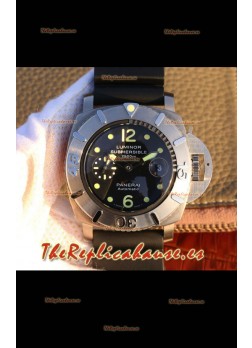 Panerai Luminor Submersible PAM194 Reloj Réplica Suzo en Titanio 47MM
