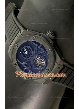Hublot Big Bang Keng Power Tourbilon Reproducción Japonesa del Reloj en PVD 