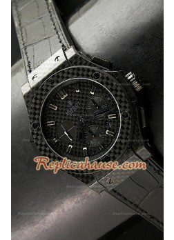 Hublot Big Bang Reproducción Reloj Suizo Todo Carbón