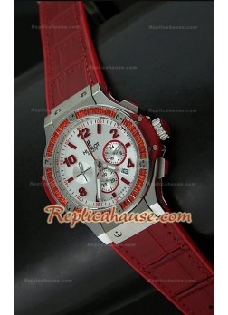 Hublot Big Bang Reloj Suizo de Cuarzo - 38MM en Rojo
