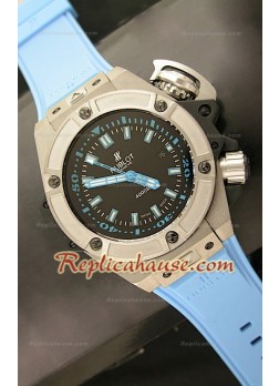 Hublot Big Bang Keng Reloj Suizo Sumergible 4000M en Azul 