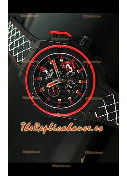 Hublot Big Bang Dwayne Wade Edición Réplica Suiza- Malla Negra