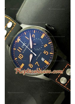 IWC Big Pilot Reloj Suizo en PVD (Sin Sub-Esfera de Función)