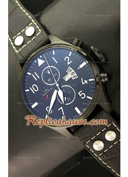 IWC Big Pilot Complications Reproducción Japonesa del Reloj en PVD - 47MM