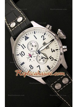 IWC Big Pilot Complications Reloj Japonés de Acero - 47MM