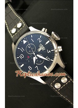 IWC Big Pilot Complications Reloj Japonés de Acero - 47MM