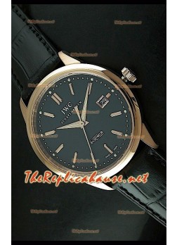 IWC Ingenieur Modified Reloj Suizo Réplica carcasa de oro rosado