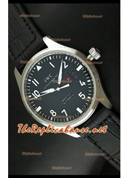 IWC Ingenieur Modified Reloj Suizo Réplica esfera negra