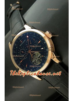 Reloj cronómetro Jaeger LeCoultre de oro rosa 