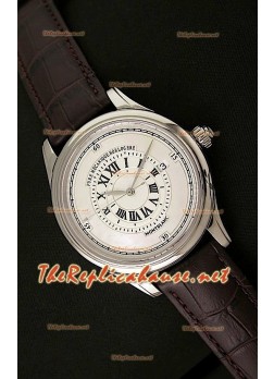 Mont Blanc Mechanique Horlogere Reloj Suizo con Esfera Blanca