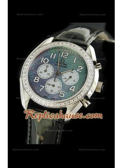 Omega Speedmaster Multicolor Reloj con Esfera Perla  - 38MM