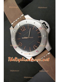 Panerai PAM341 Egiziano Reloj Sumergible - Reproducción Escala 1:1 en Correa Marrón