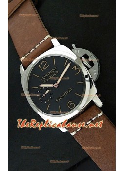 Panerai Lumenor Marena Reloj Suizo - 47MM en Correa Marrón