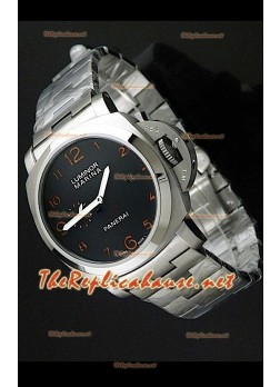 Panerai Lumenor Marena PAM359 Reloj Japonés con números en Naranja