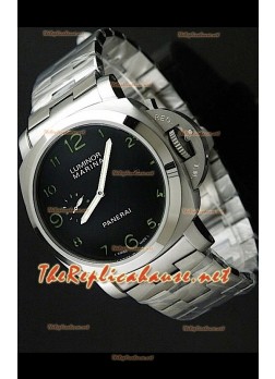 Panerai Lumenor Marena PAM359 Reloj Japonés con Correa de Acero