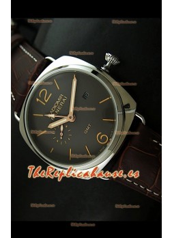 Panerai Radiomir GMT Réplica Japonesa – Esfera negra 