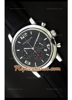 Patek Philippe Perpetual Reloj Calendario de Acero