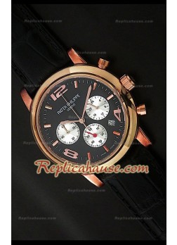 Patek Philippe Perpetual Reloj Calendario de Acero