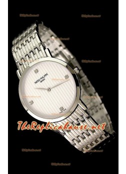 Patek Philippe Reloj Japonés de Cuarzo en Acero Inoxidable - 38MM