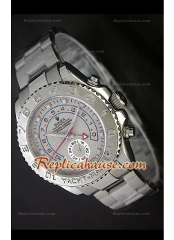 Rolex Replica Yachtmaster II Reloj Suizo en Esfera Beige