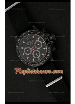 Rolex Daytona Pro Hunter Reloj Suizo con Esfera Clásica de color Negro