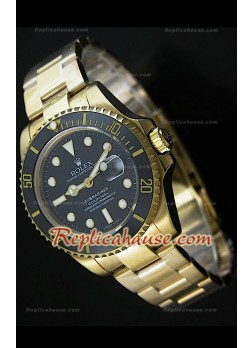Reproducción Reloj Suizo Rolex Submarener con Bisel de Cerámica 