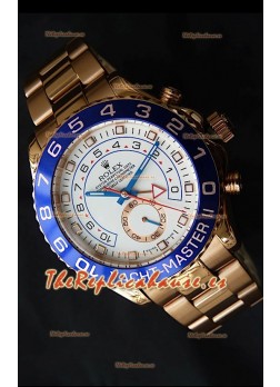 Rolex Réplica Yatchmaster II Suizo de Oro Rosado – 1:1 Réplica Espejo