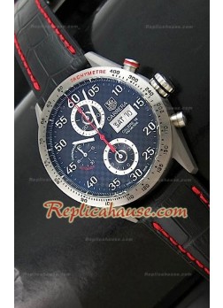 Tag Heuer Reloj Suizo de Titanio Día/Fecha - Edición Reproducción Escala 1:1 