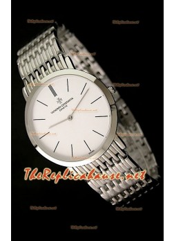 Vacheron Constantin Reloj Japonés de Cuarzoen Acero - 38MM