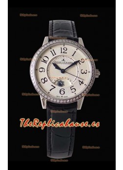 Jaeger-LeCoultre Rendez-Vous Steel Night & Day Medium Reloj Suizo a Espejo 1:1