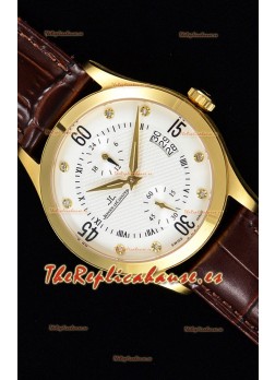 Jaeger LeCoultre Master Control Reloj Réplica Suizo Oro Amarillo
