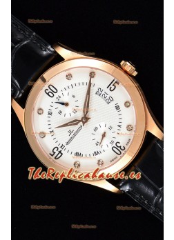 Jaeger LeCoultre Master Control Reloj Réplica Suizo Oro Rosado
