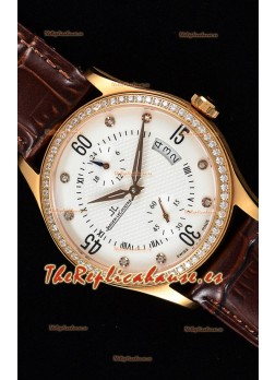 Jaeger LeCoultre Master Control Reloj Réplica Suizo Oro Rosado