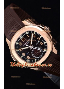 Patek Philippe Aquanaut 5164R Reloj a Espejo 1:1 Dial Marrón