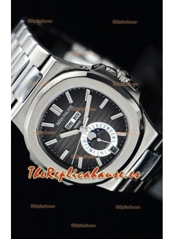 Patek Philippe Nautilus 5726A Reloj Suizo a Espejo 1:1 Dial Gris