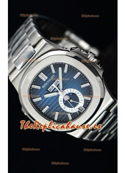 Patek Philippe Nautilus 5726A Reloj Suizo a Espejo 1:1 Dial Azul